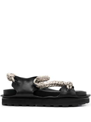 

Interwoven leather sandals, Jil Sander Interwoven leather sandals