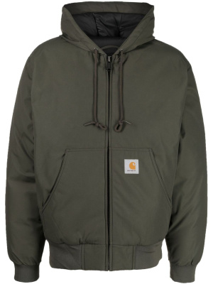 

Logo-patch hooded jacket, Carhartt WIP Logo-patch hooded jacket