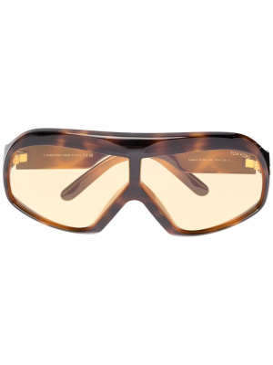 

Cassius shield-frame sunglasses, TOM FORD Eyewear Cassius shield-frame sunglasses