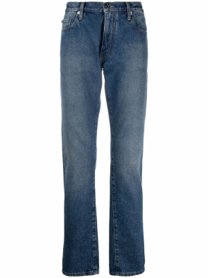 

Tapered slim-fit jeans, Off-White Tapered slim-fit jeans