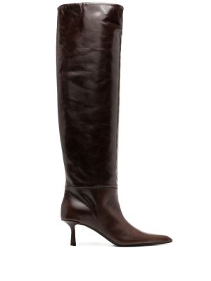 

Pointed-toe knee-high boots, Alexander Wang Pointed-toe knee-high boots