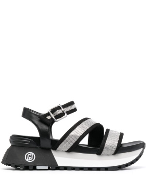 

Maxi Wonder 15 leather sandals, LIU JO Maxi Wonder 15 leather sandals
