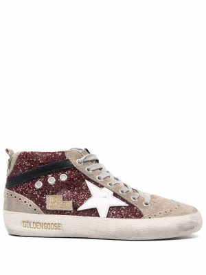 

Mid Star high-top sneakers, Golden Goose Mid Star high-top sneakers