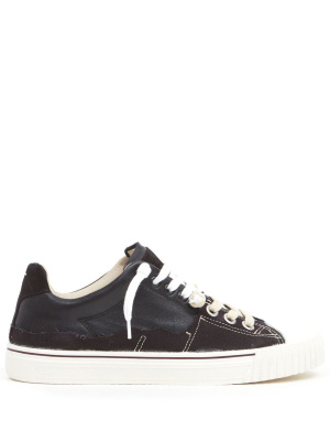 

Two-tone lace-up sneakers, Maison Margiela Two-tone lace-up sneakers