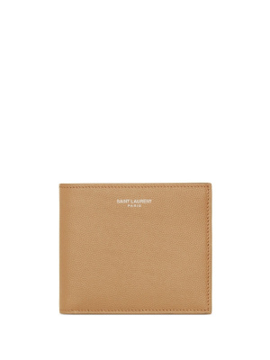

Textured leather wallet, Saint Laurent Textured leather wallet