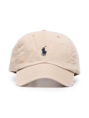 

Logo-embroidered cotton-canvas cap, Polo Ralph Lauren Logo-embroidered cotton-canvas cap