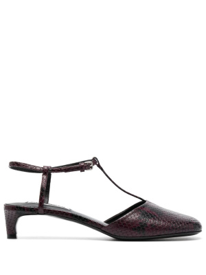 

35mm lizard-effect leather pumps, Jil Sander 35mm lizard-effect leather pumps