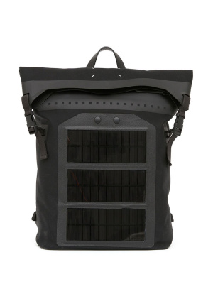 

Panelled buckle backpack, Maison Margiela Panelled buckle backpack