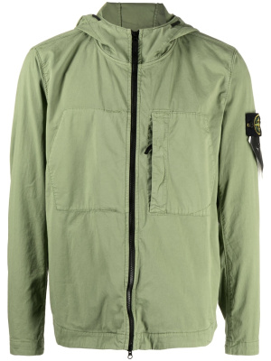

Compass-patch lightweight jacket, Stone Island Compass-patch lightweight jacket