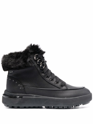 

Fur trim ankle boots, Geox Fur trim ankle boots