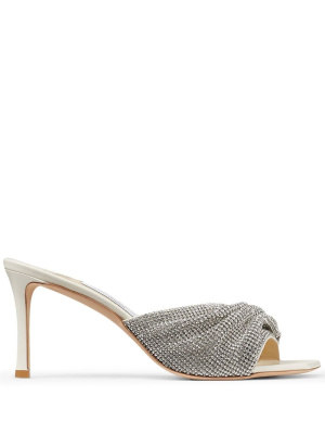 

Naria 75mm heeled mules, Jimmy Choo Naria 75mm heeled mules