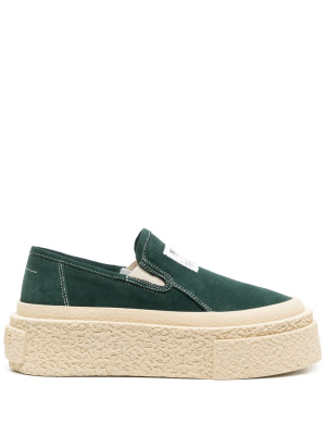 

Logo-patch 60mm loafers, MM6 Maison Margiela Logo-patch 60mm loafers