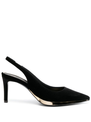 

Virgyn 105mm slingback leather pumps, Giuseppe Zanotti Virgyn 105mm slingback leather pumps