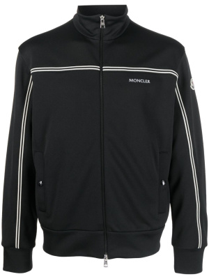 

Stripe-detail zip-up track jacket, Moncler Stripe-detail zip-up track jacket