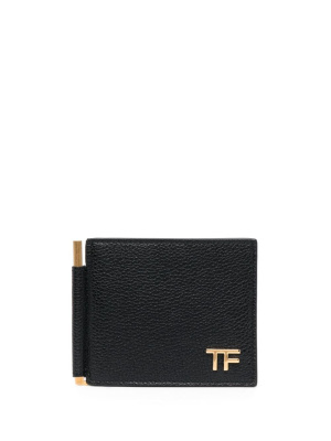 

Money clip leather wallet, TOM FORD Money clip leather wallet