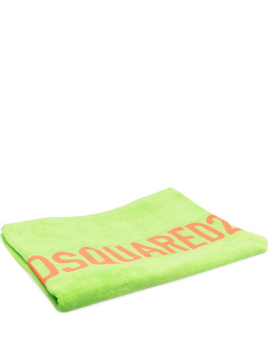

Logo-print cotton towel, Dsquared2 Logo-print cotton towel