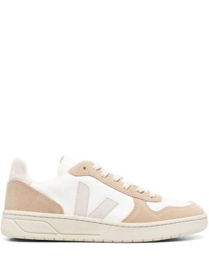 

V-10 panelled lace-up sneakers, VEJA V-10 panelled lace-up sneakers