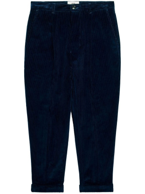 

Corduroy box-pleated tapered trousers, AMI Paris Corduroy box-pleated tapered trousers