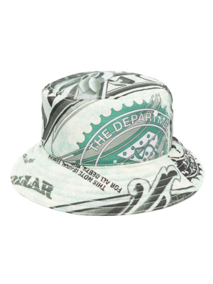 

Graphic-print bucket hat, Moschino Graphic-print bucket hat