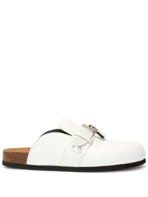 

Padlock leather mules, JW Anderson Padlock leather mules