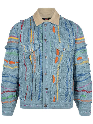 

Coogi trucker jacket, Supreme Coogi trucker jacket