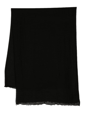 

Frayed cashmere-blend scarf, Rick Owens Frayed cashmere-blend scarf