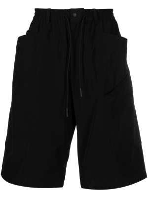 

Drawstring waist bermuda shorts, Y-3 Drawstring waist bermuda shorts