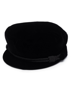 

Casquette de Marin velvet hat, Saint Laurent Casquette de Marin velvet hat