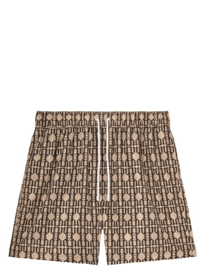 

Monogram-print swim shorts, Palm Angels Monogram-print swim shorts