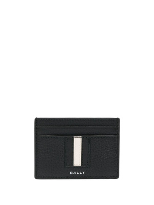 

Thar stripe-detail leather cardholder, Bally Thar stripe-detail leather cardholder