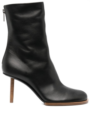 

Asymmetric toes 80mm ankle boots, Jacquemus Asymmetric toes 80mm ankle boots