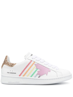 

Boxer contrast-stitch sneakers, Dsquared2 Boxer contrast-stitch sneakers