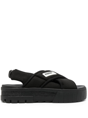 

Mayze logo-patch slingback sandals, Puma Mayze logo-patch slingback sandals