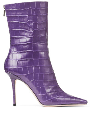 

Agathe 100mm pointed-toe boots, Jimmy Choo Agathe 100mm pointed-toe boots