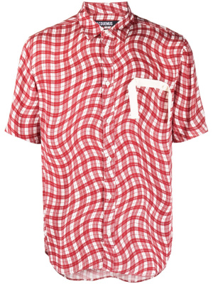 

La chemise Melo checked shirt, Jacquemus La chemise Melo checked shirt