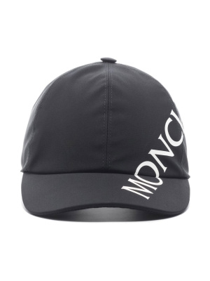 

Diagonal logo-print baseball cap, Moncler Diagonal logo-print baseball cap