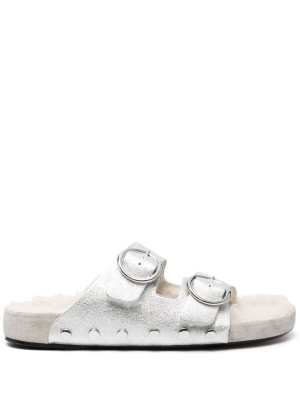 

Lenyo side-buckle slides, ISABEL MARANT Lenyo side-buckle slides