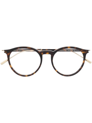 

Round tortoiseshell-effect glasses, Gucci Eyewear Round tortoiseshell-effect glasses