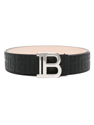 

B-belt logo-plaque belt, Balmain B-belt logo-plaque belt