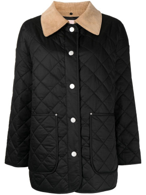 

Quilted button-up jacket, BAPY BY *A BATHING APE® Quilted button-up jacket