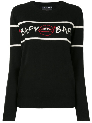 

X Markus Lupfer intarsia knit striped jumper, BAPY BY *A BATHING APE® X Markus Lupfer intarsia knit striped jumper