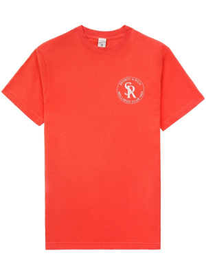

Logo-print cotton T-shirt, Sporty & Rich Logo-print cotton T-shirt
