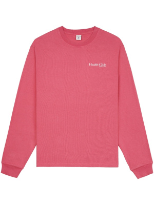 

Health Club logo-print sweatshirt, Sporty & Rich Health Club logo-print sweatshirt