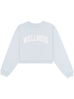

Wellness Ivy cropped sweatshirt, Sporty & Rich Wellness Ivy cropped sweatshirt