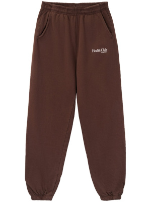 

Health Club cotton track pants, Sporty & Rich Health Club cotton track pants