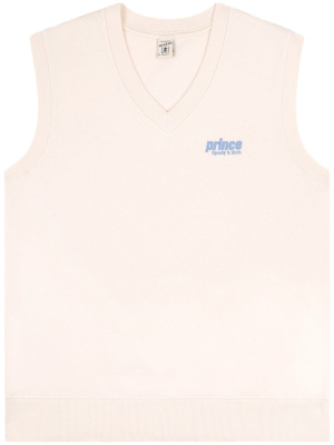 

Prince embroidered-logo vest, Sporty & Rich Prince embroidered-logo vest