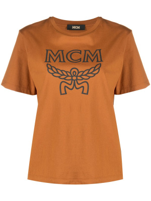 

Logo-print cotton T-shirt, MCM Logo-print cotton T-shirt