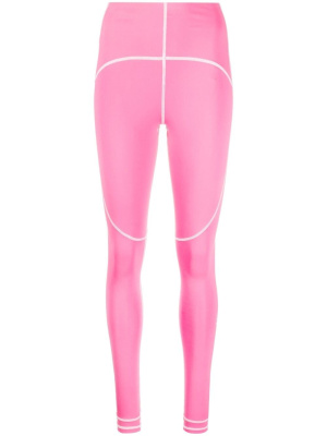 

Contrast-seam leggings, Adidas by Stella McCartney Contrast-seam leggings