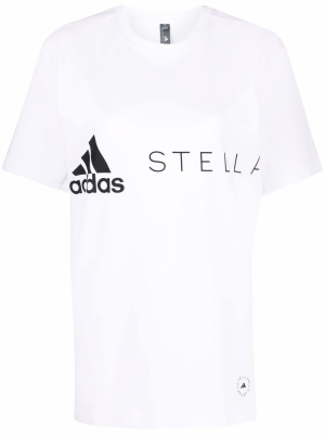 

Logo-print T-shirt, Adidas by Stella McCartney Logo-print T-shirt