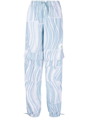

Abstract-print track pants, Adidas by Stella McCartney Abstract-print track pants